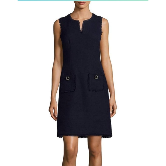 Karl Lagerfeld Dresses & Skirts - Karl Lagerfield Paris Black Tweed Dress
